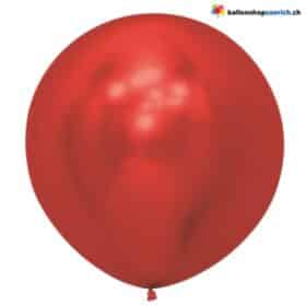 Rot Runder XL Luftballon 60 cm